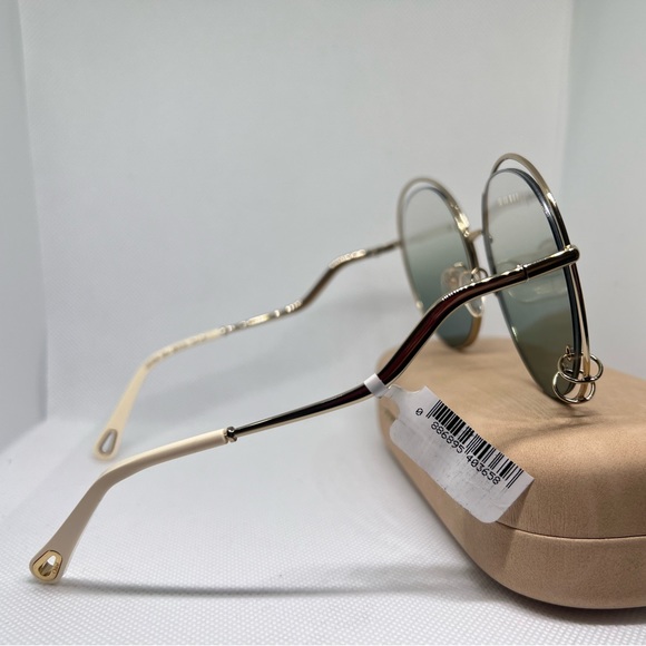 NWT Chloe Round Sunglasses CE153S 838 - Picture 6 of 7